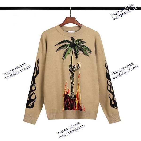 特別人気感謝SALE パーム エンジェルス Palm Angels 2020秋冬 ニットウェア ブランド コピー 4色可選